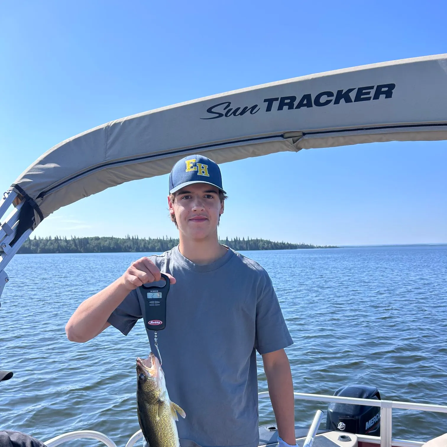 Walleye caught on Fishbrain