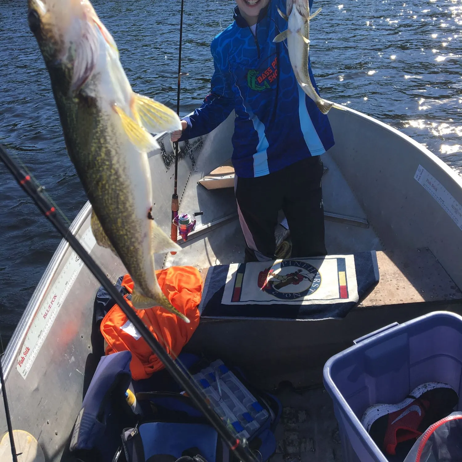 recently logged catches