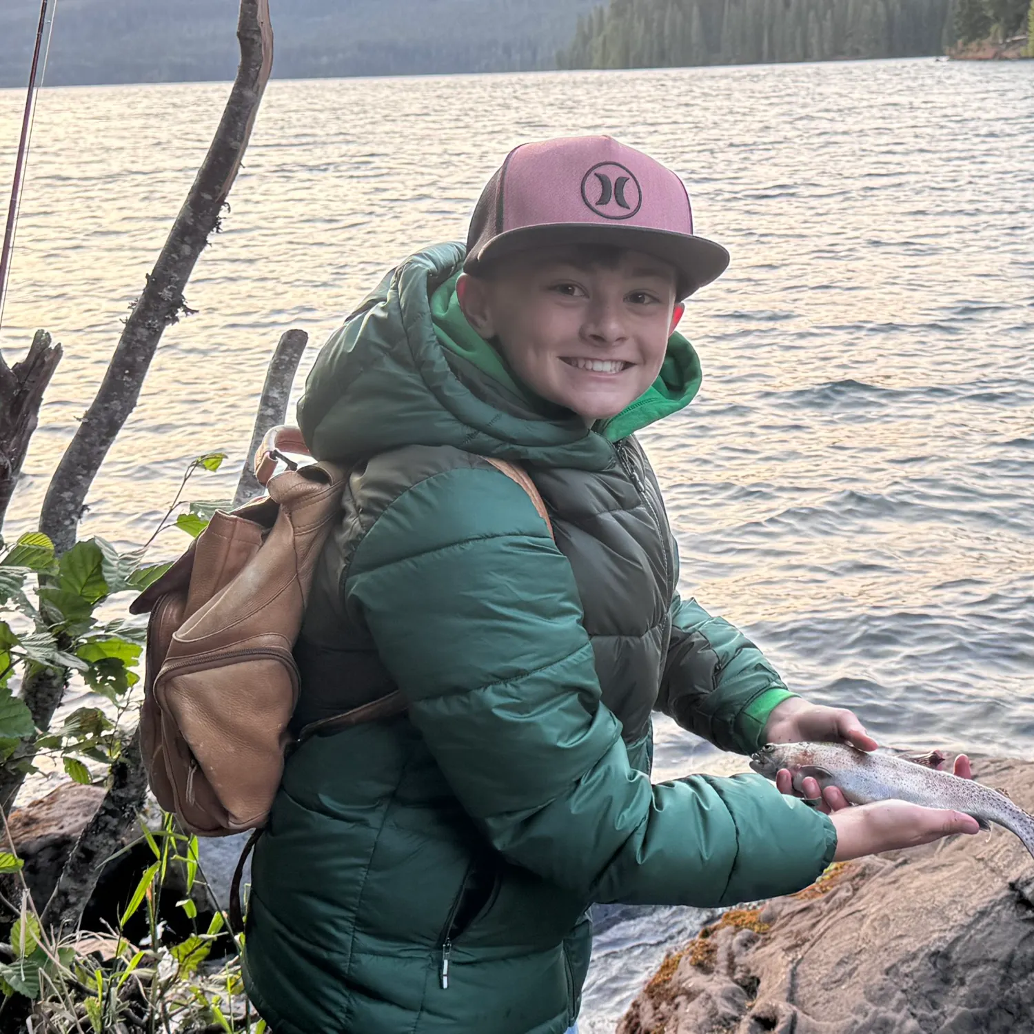 Rainbow trout caught on Fishbrain