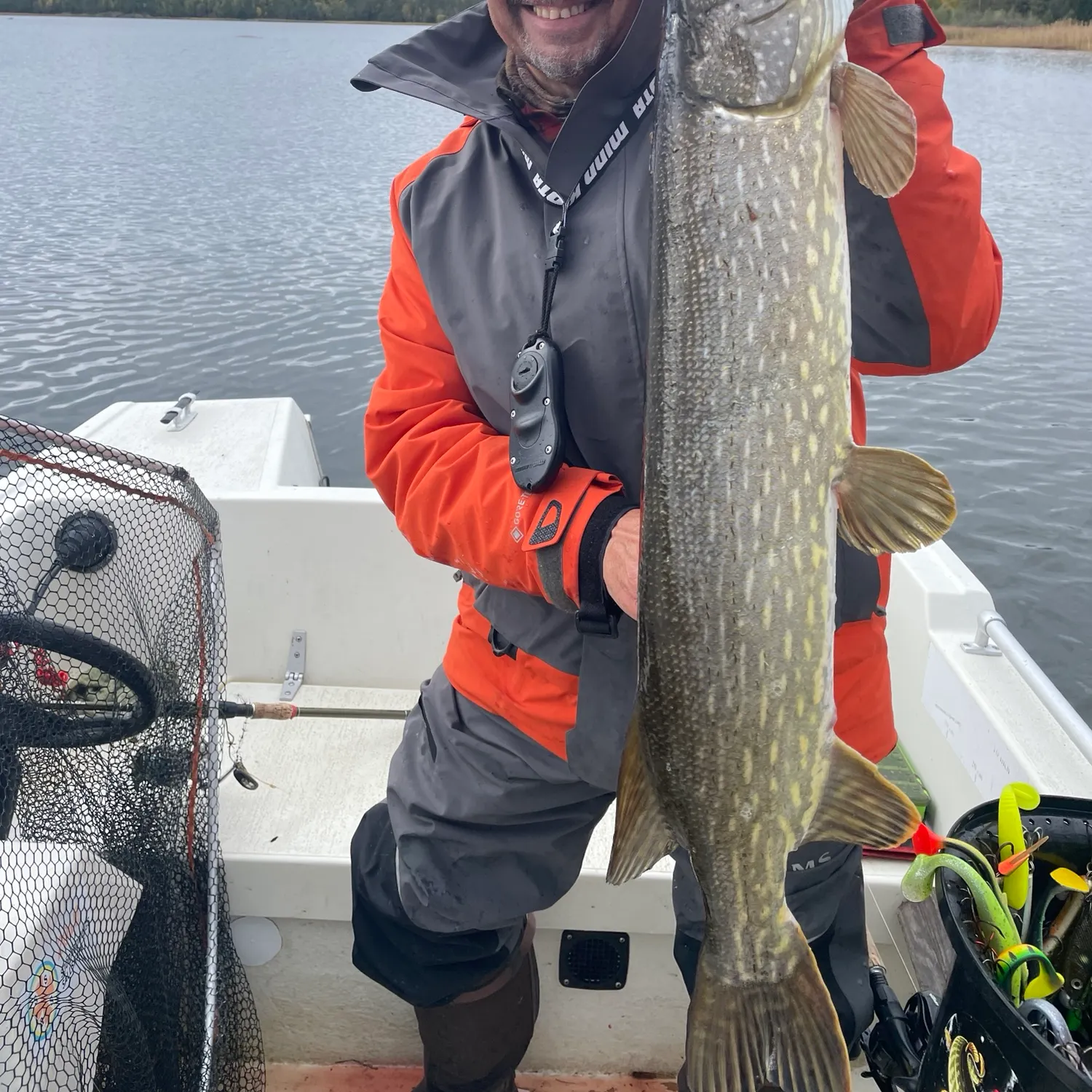 Northern pike caught on Fishbrain