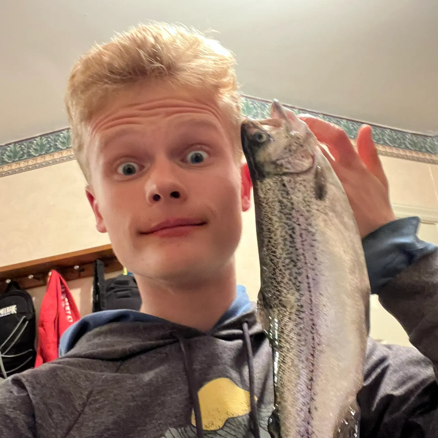 Rainbow trout caught on Fishbrain