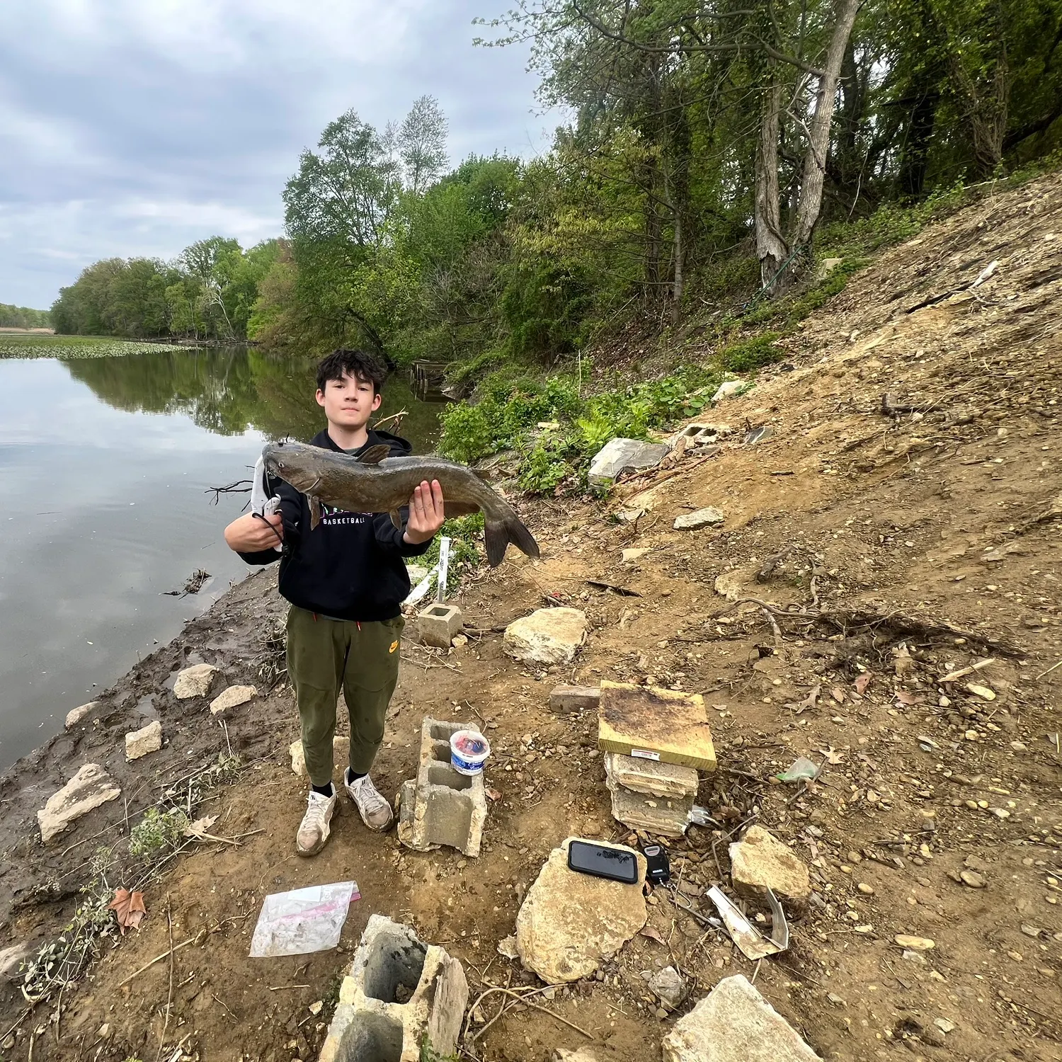 recently logged catches