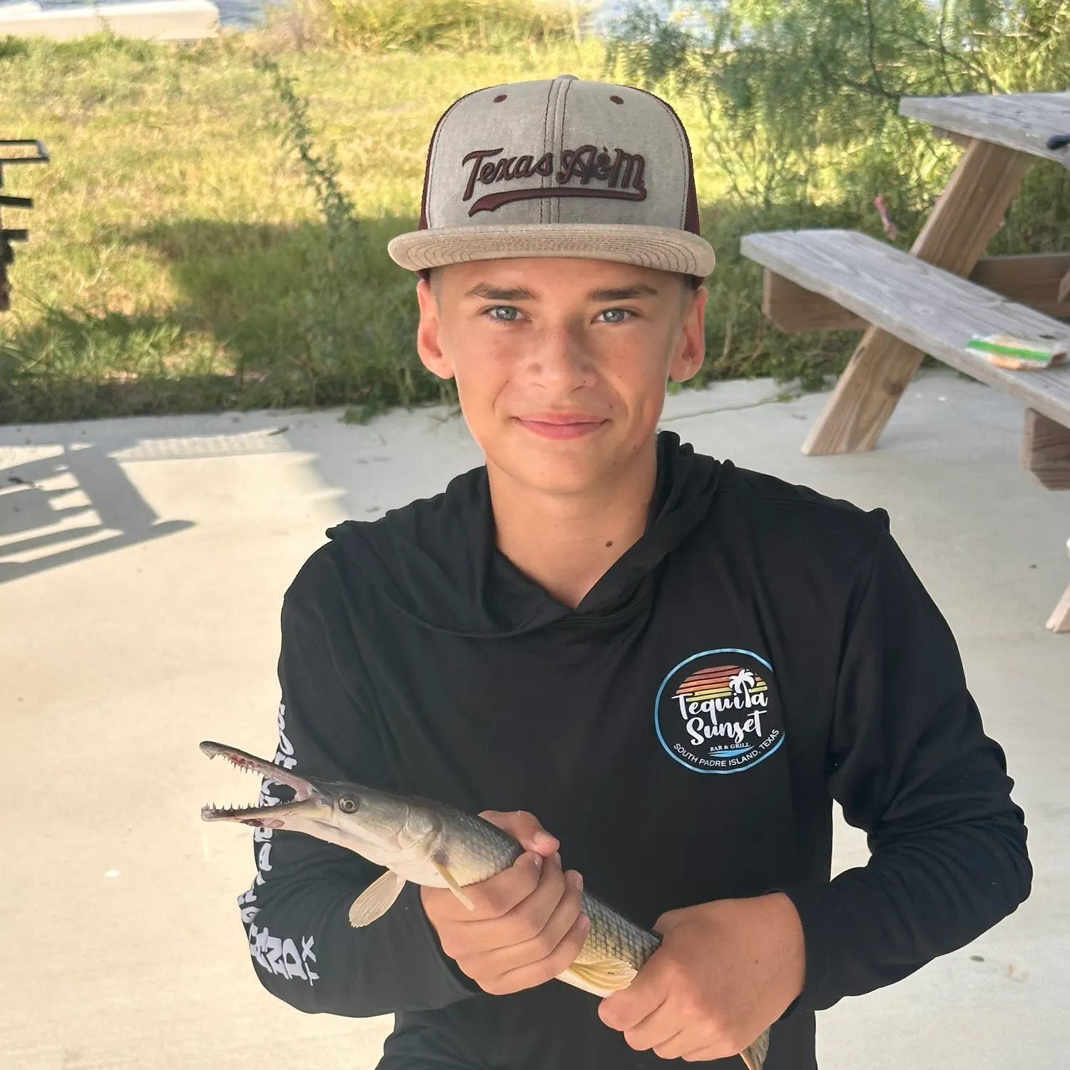 Shortnose gar caught on Fishbrain