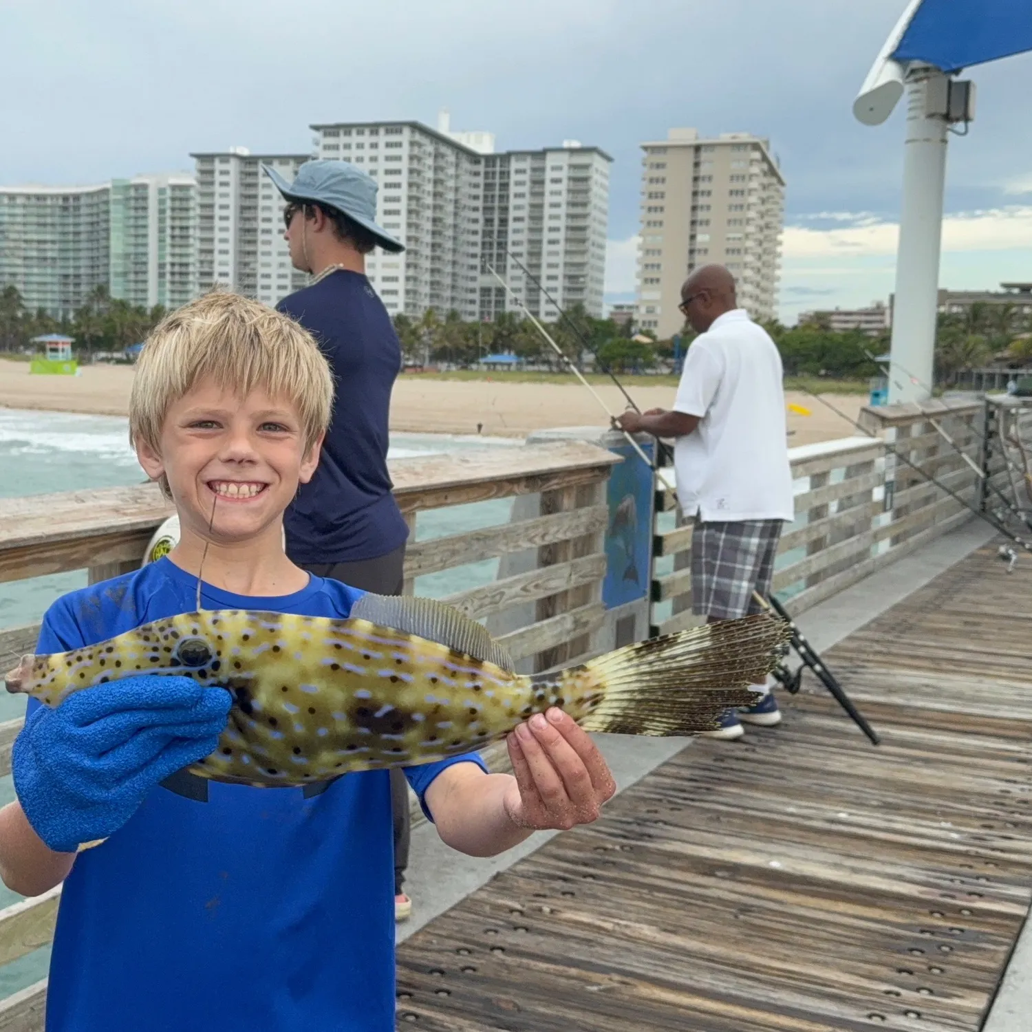 The most popular recent Scrawled filefish catch on Fishbrain