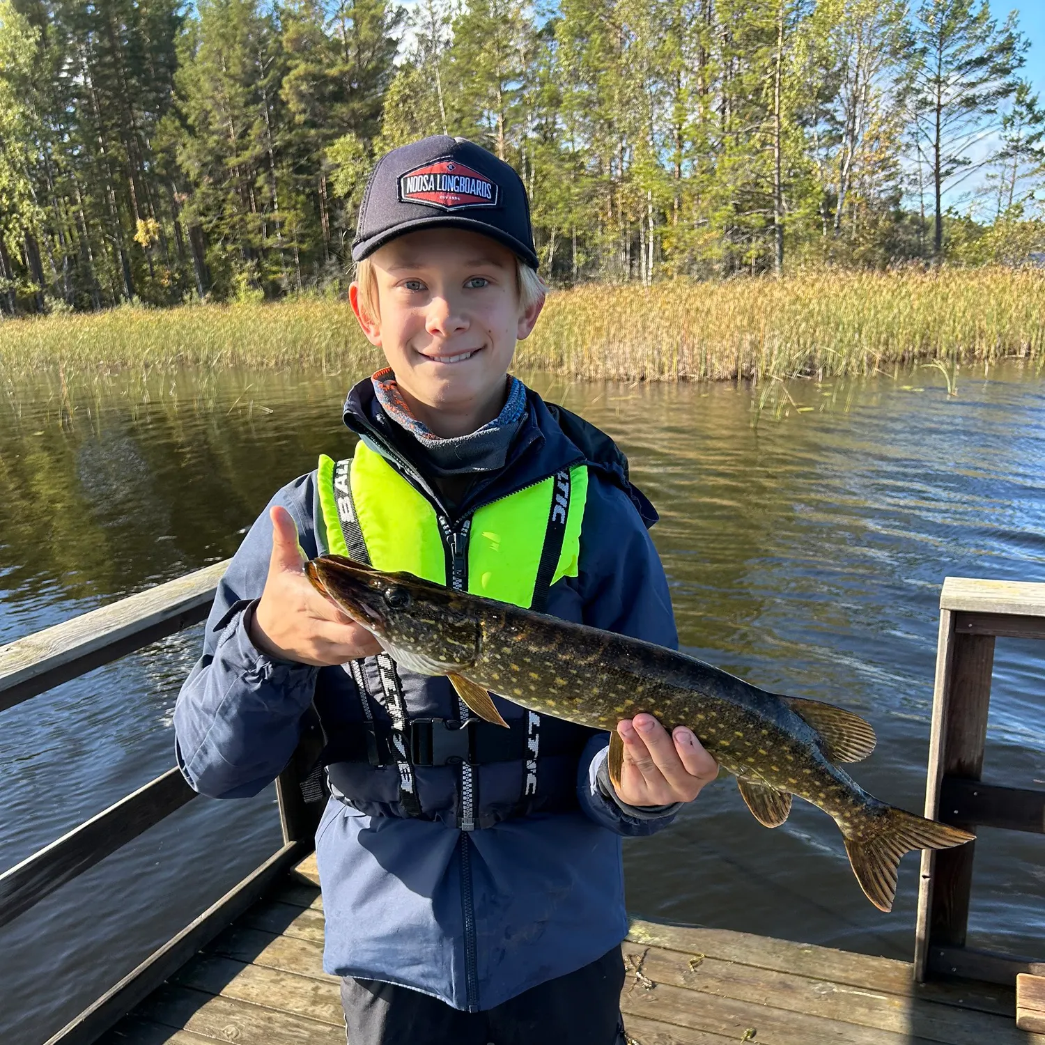 Northern pike caught on Fishbrain