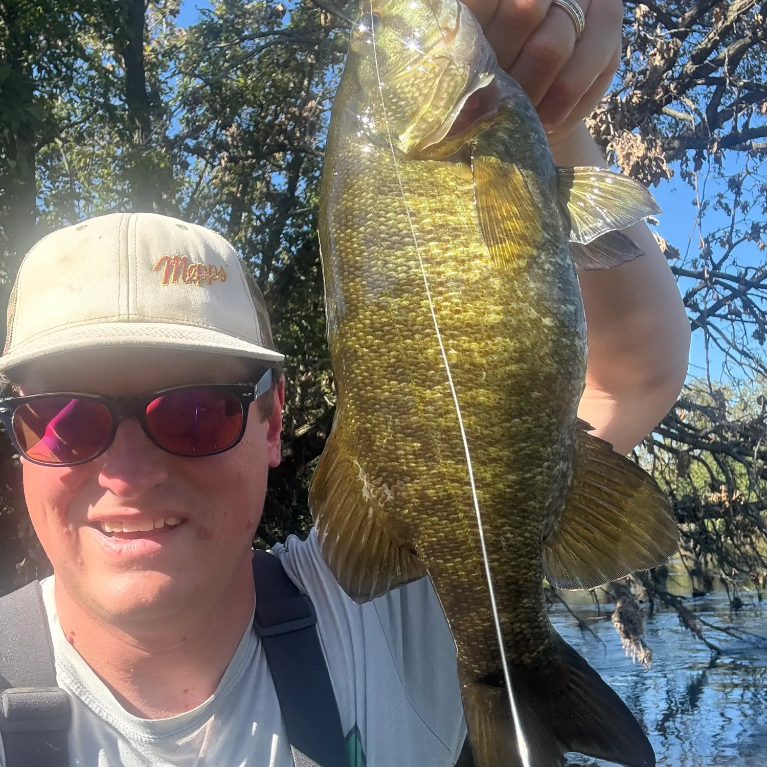 Smallmouth bass caught on Fishbrain