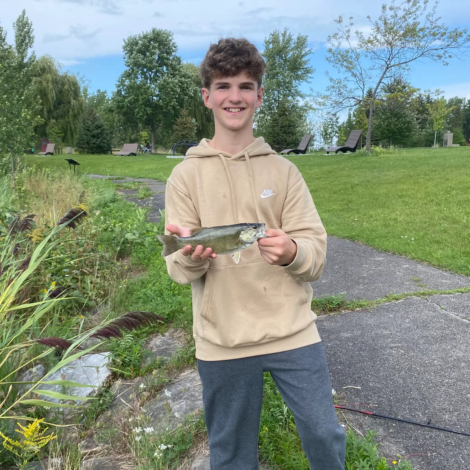 Smallmouth bass caught on Fishbrain