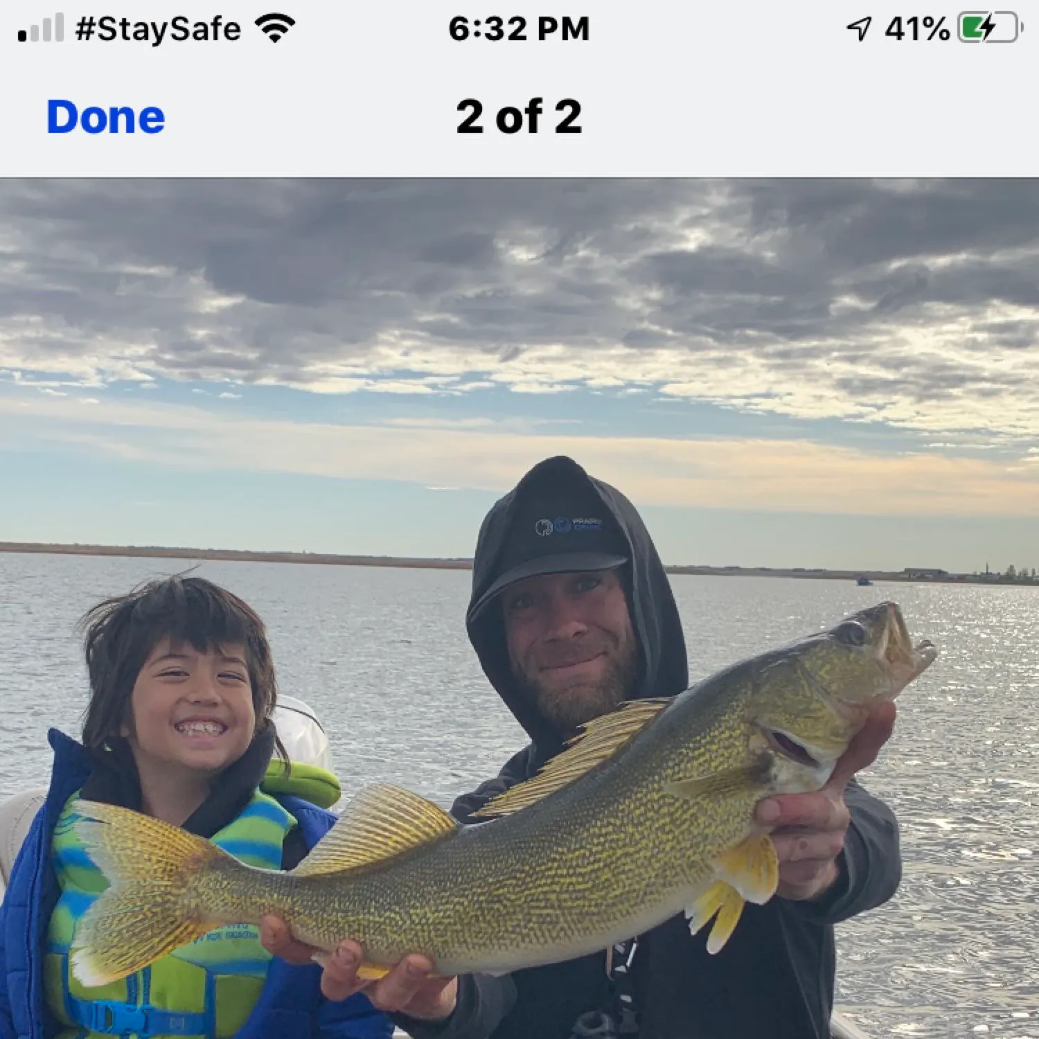 recently logged catches