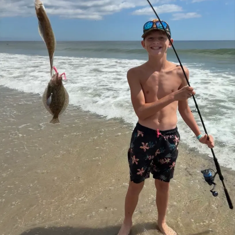 Summer flounder caught on Fishbrain