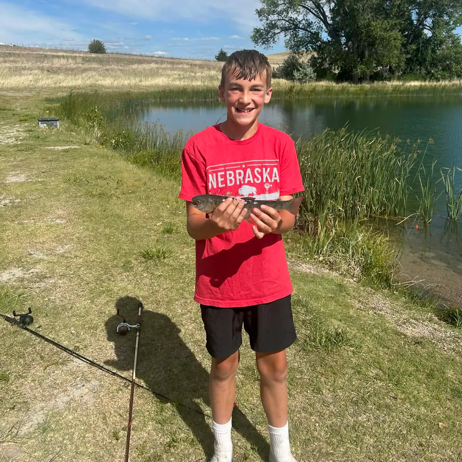 Rainbow trout caught on Fishbrain