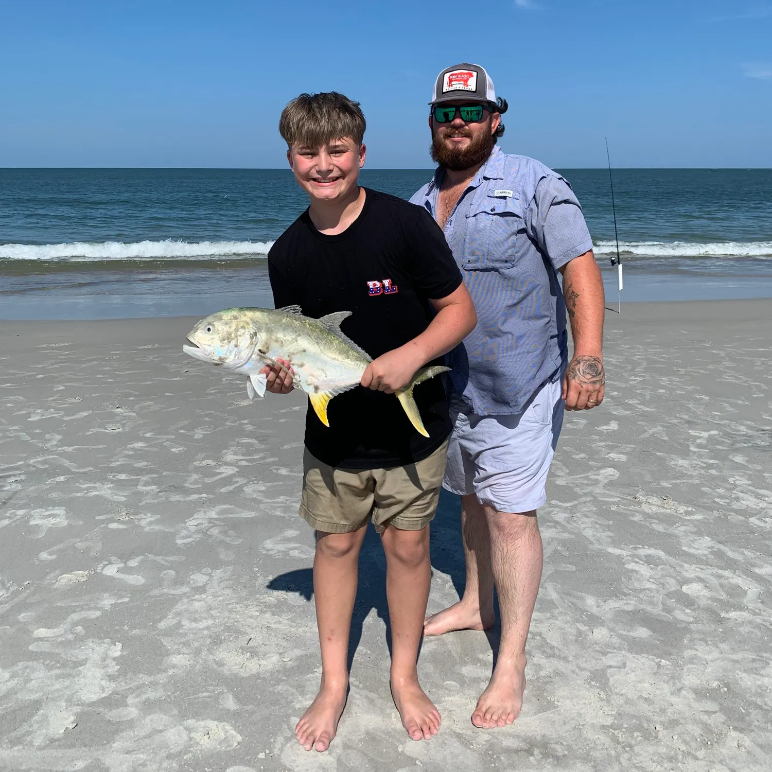 Crevalle jack caught on Fishbrain