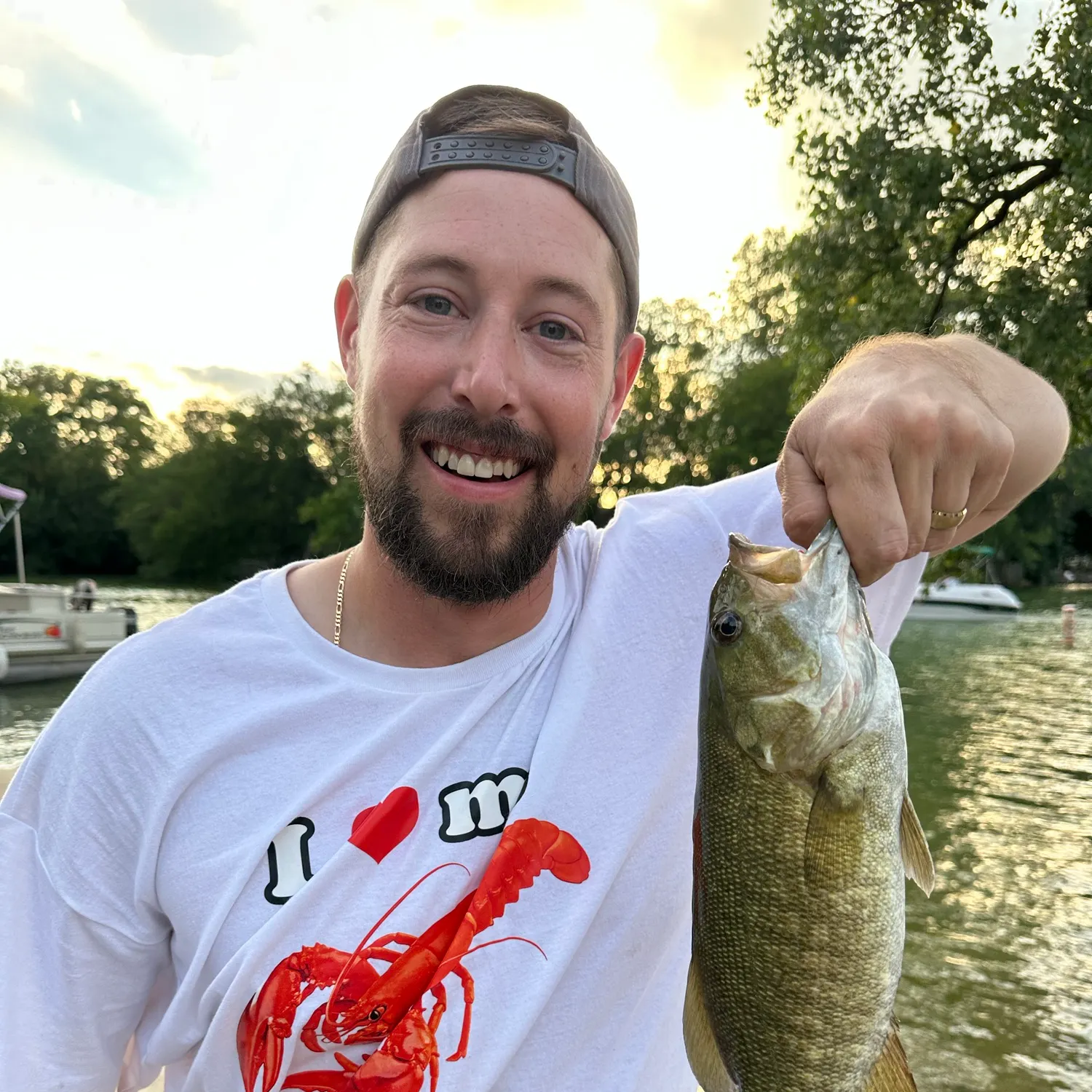 Smallmouth bass caught on Fishbrain