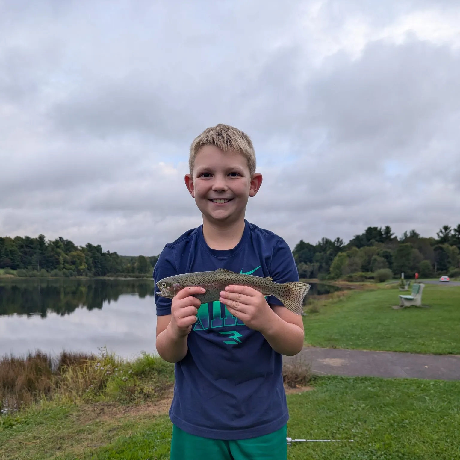 Rainbow trout caught on Fishbrain