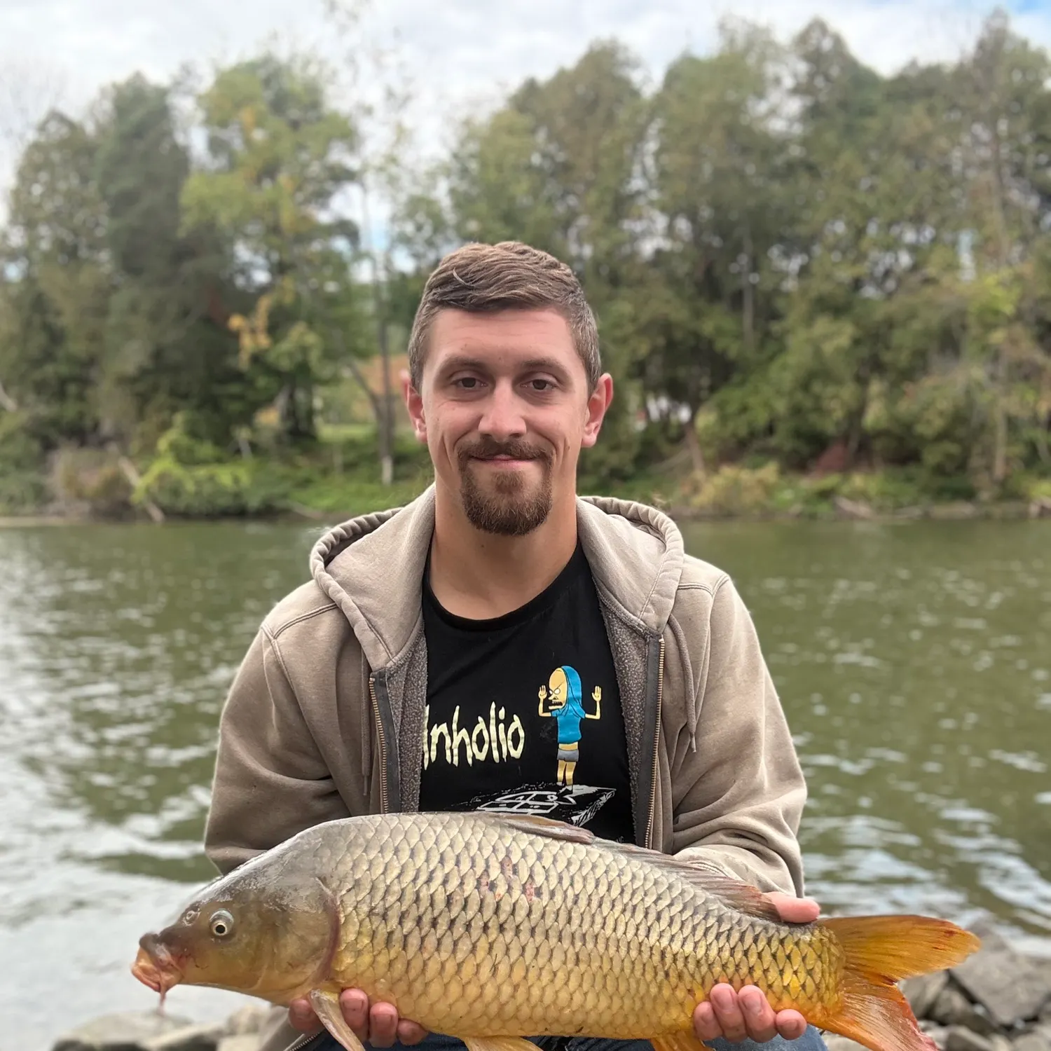 Common carp caught on Fishbrain