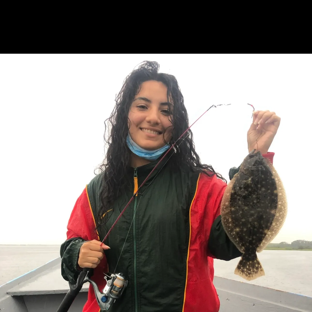 Summer flounder caught on Fishbrain