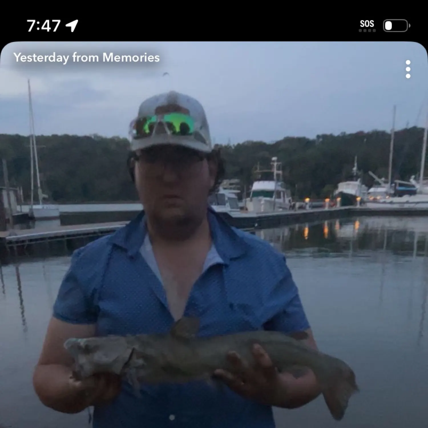 recently logged catches