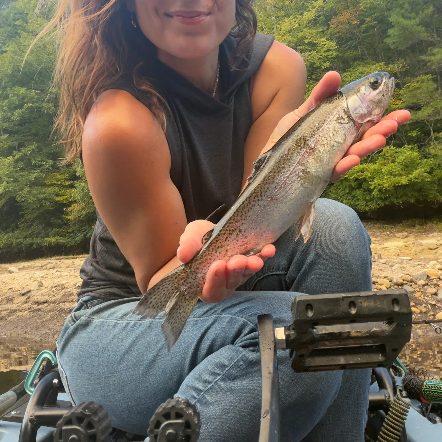 Rainbow trout caught on Fishbrain