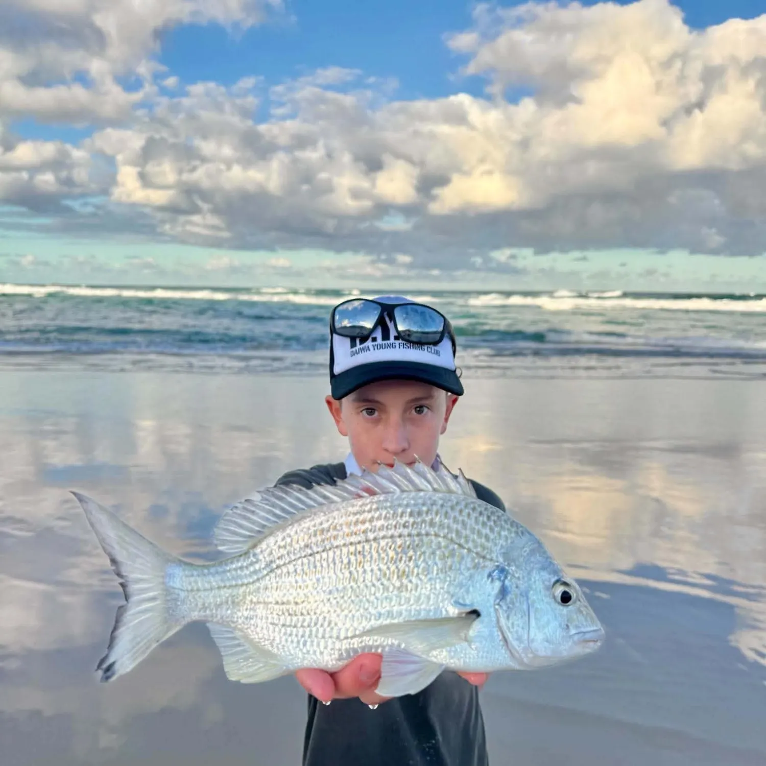 Surf bream caught on Fishbrain