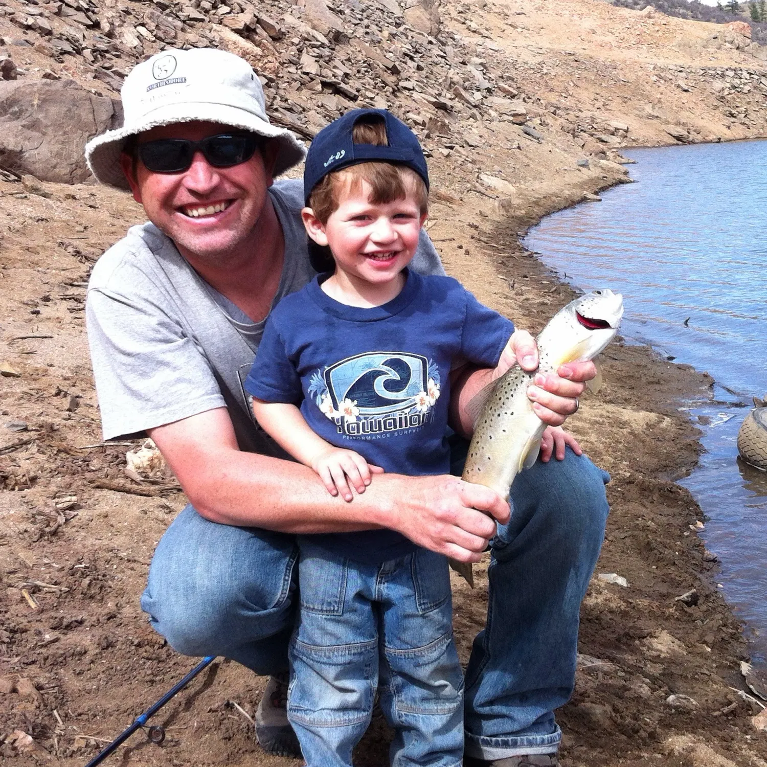 Brown trout caught on Fishbrain