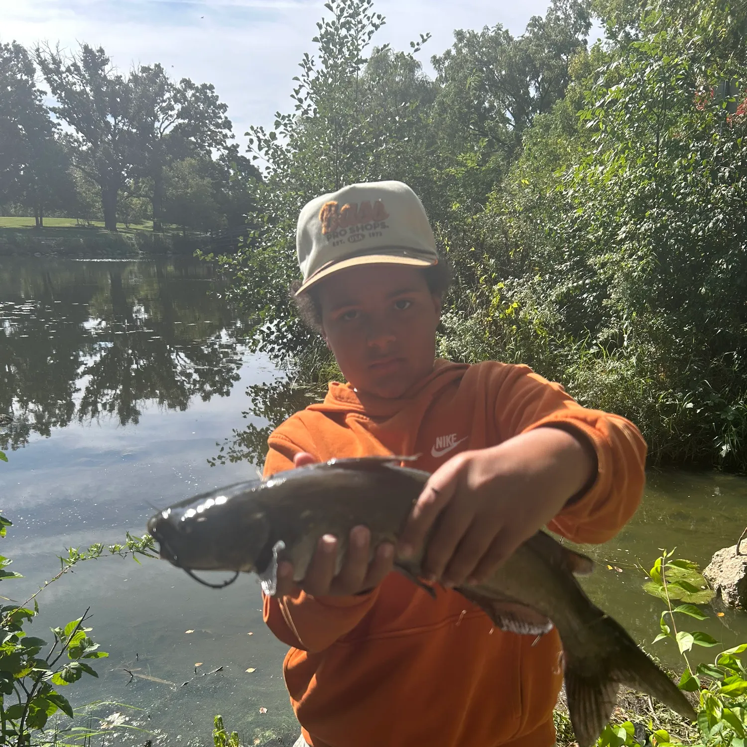 Channel catfish caught on Fishbrain