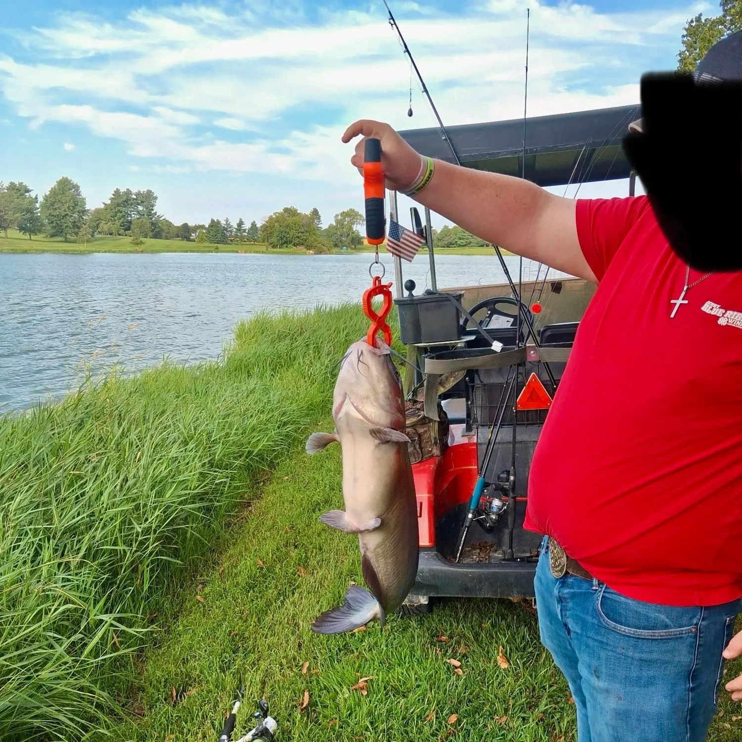 Channel catfish caught on Fishbrain
