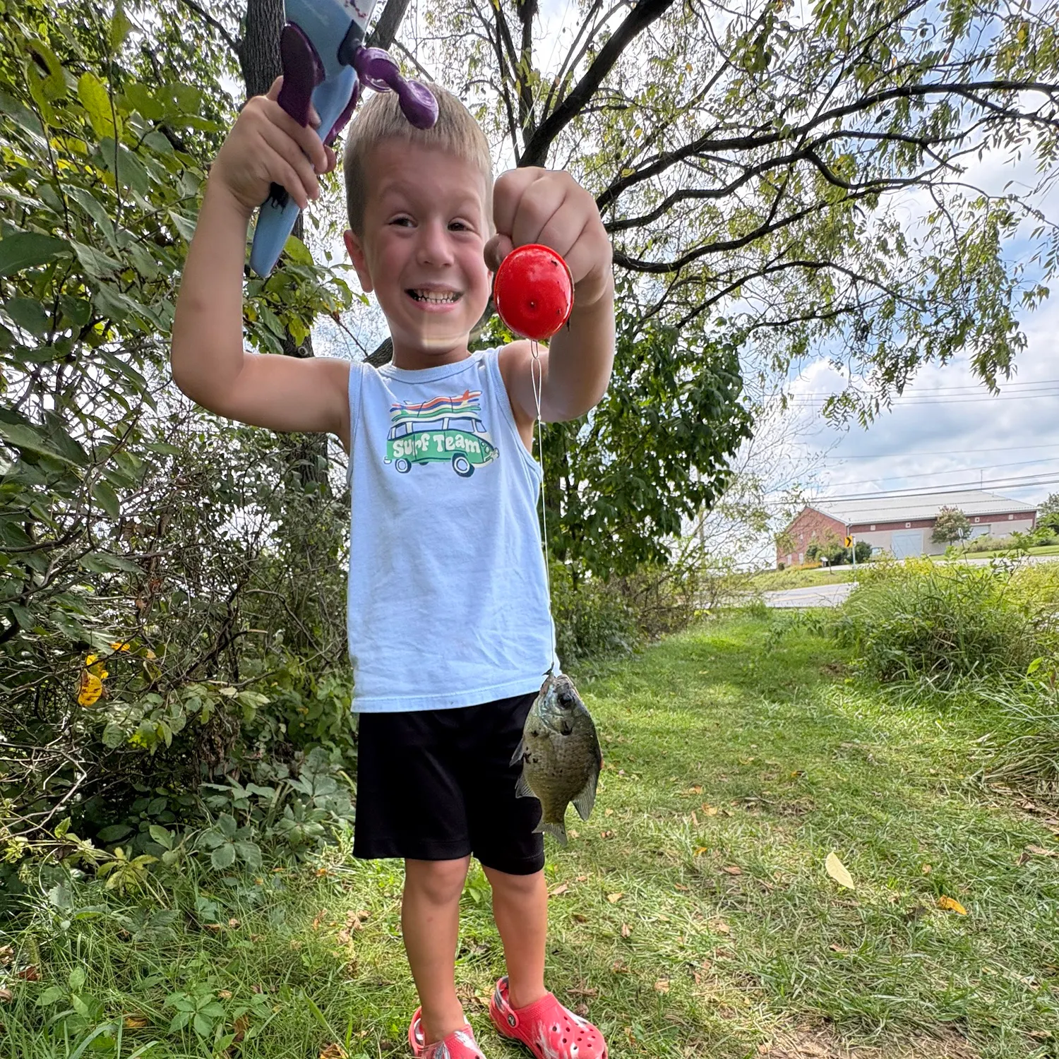 Bluegill caught on Fishbrain