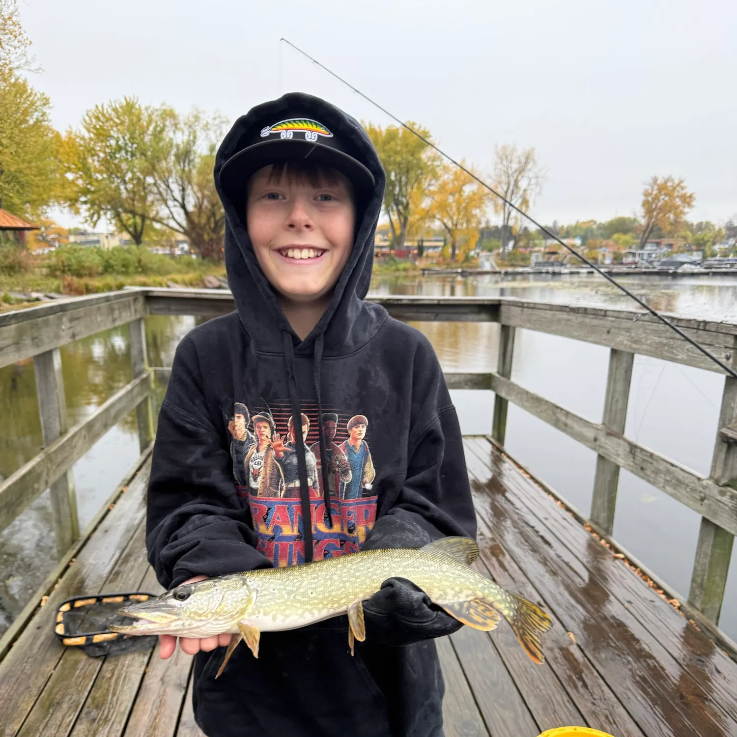 Northern pike caught on Fishbrain