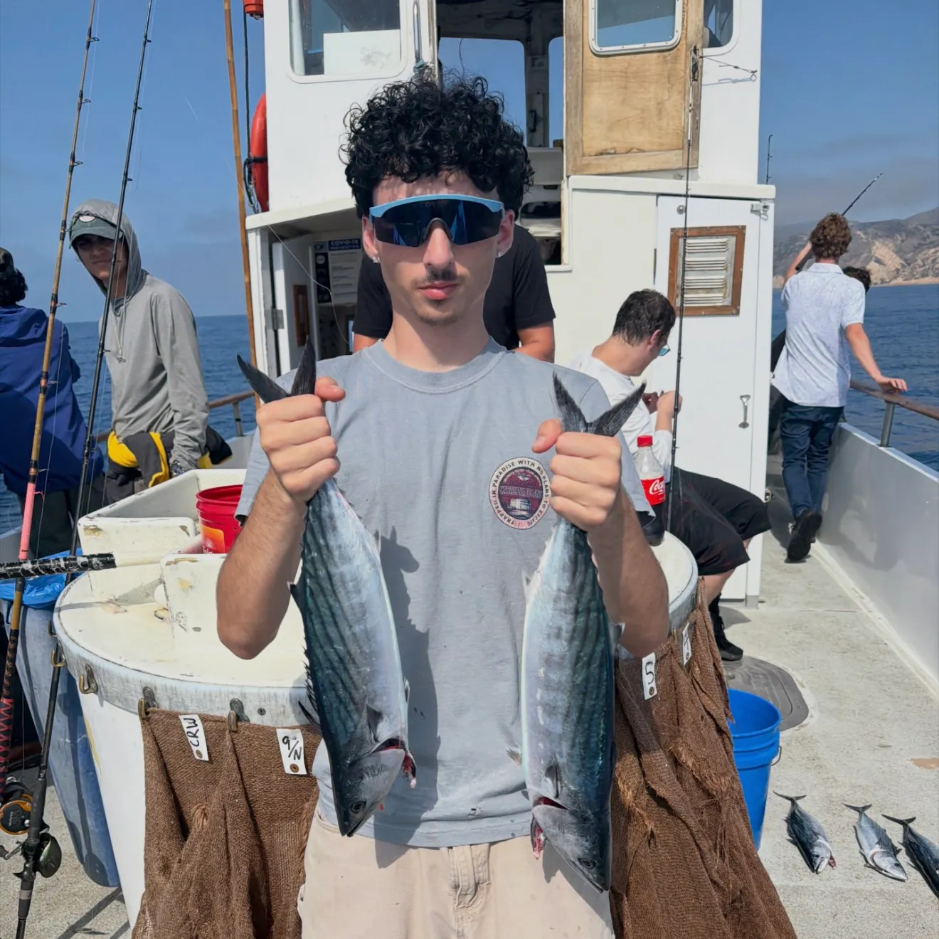 Pacific bonito caught on Fishbrain