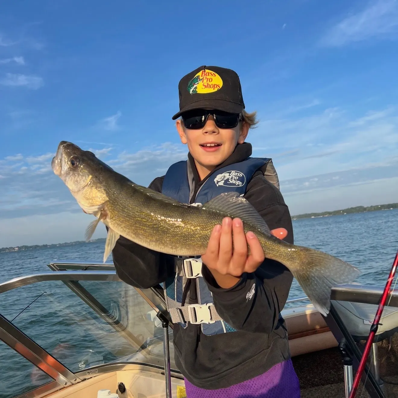Walleye caught on Fishbrain