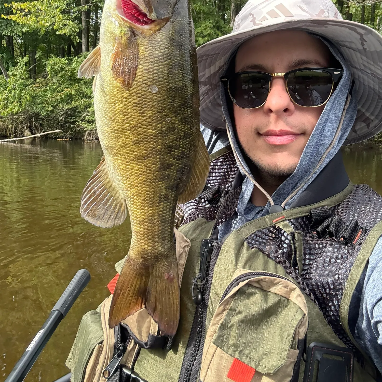 Smallmouth bass caught on Fishbrain