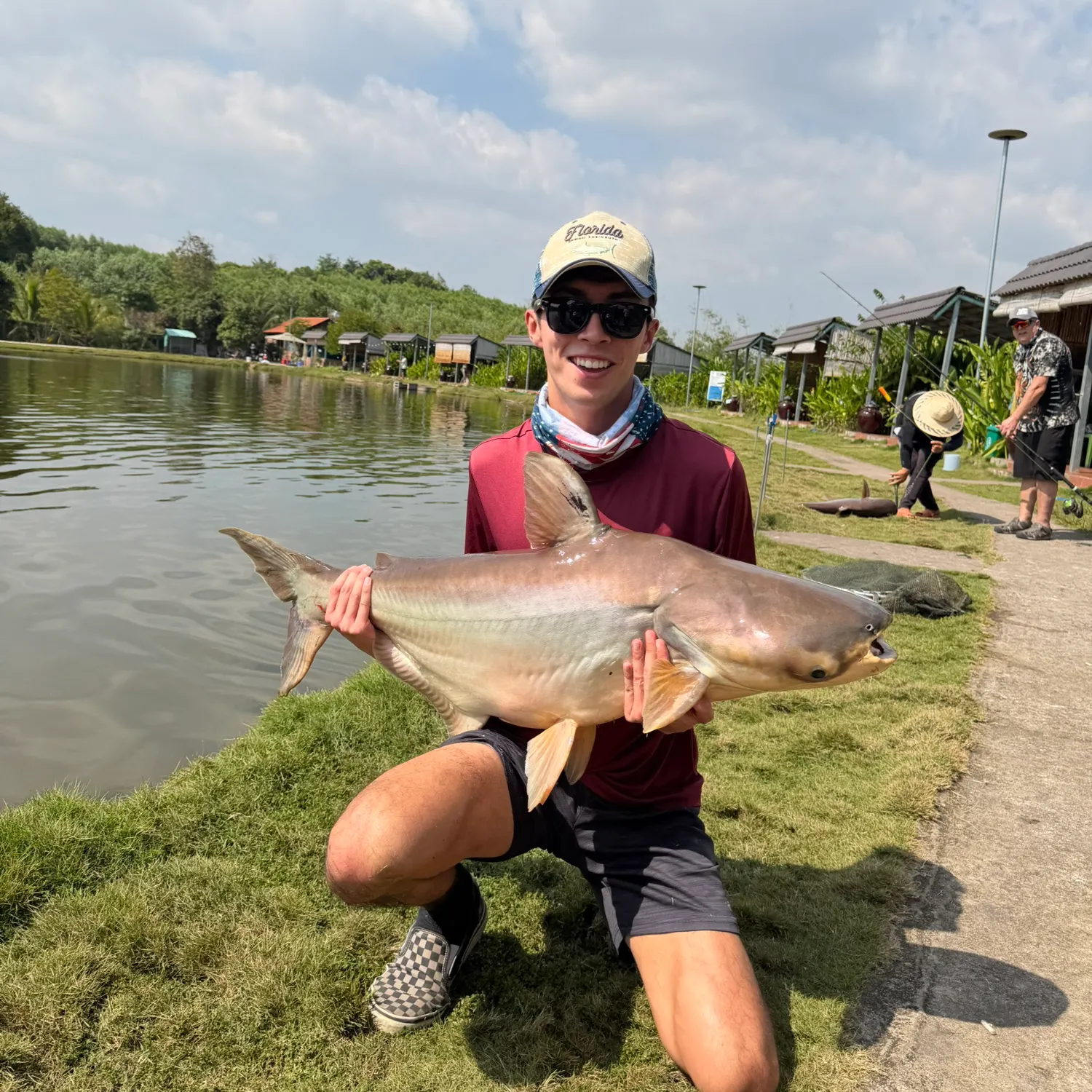 The most recent Mekong giant catfish catches on Fishbrain