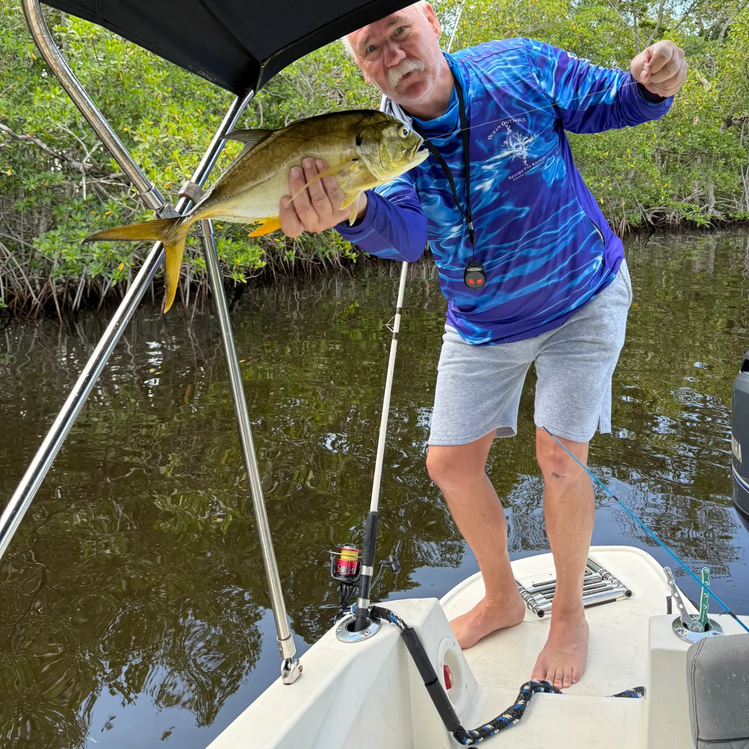 Crevalle jack caught on Fishbrain