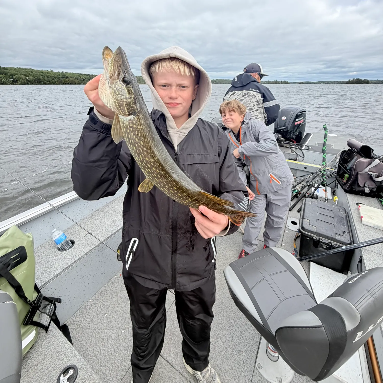 Northern pike caught on Fishbrain