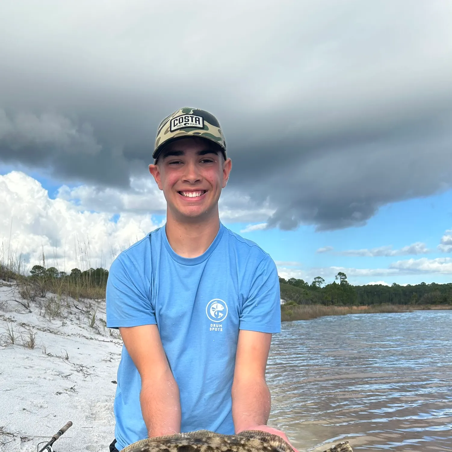The most recent Southern flounder catches on Fishbrain