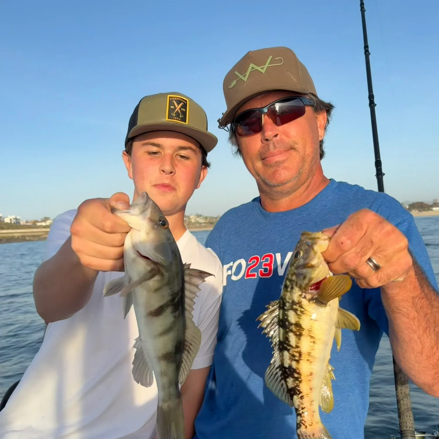 recently logged catches