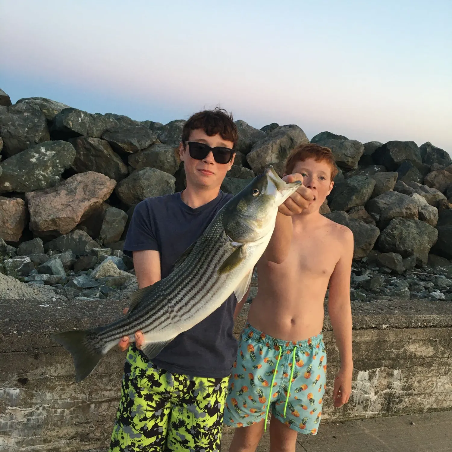 recently logged catches