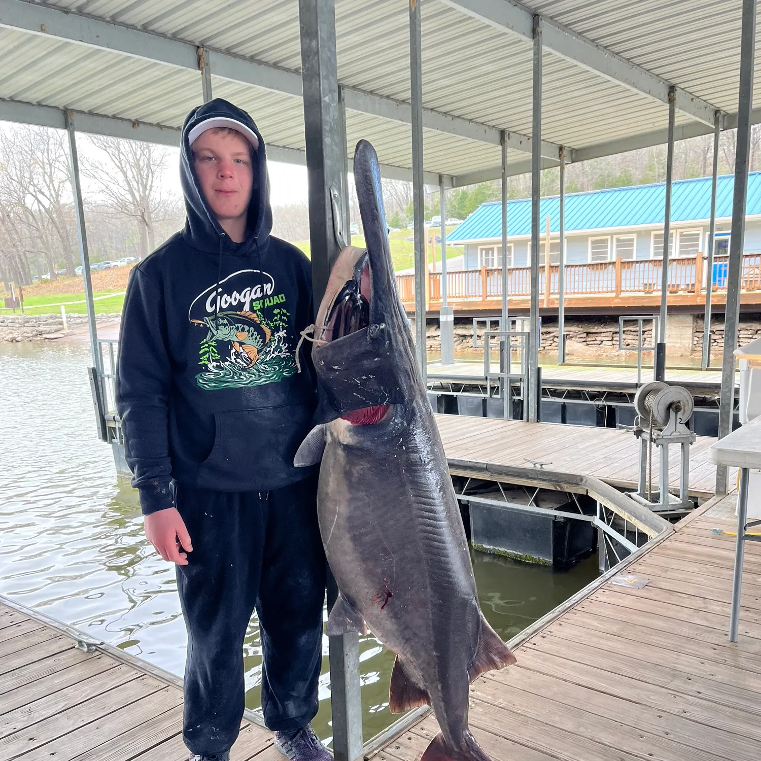 The most recent Paddlefish catches on Fishbrain