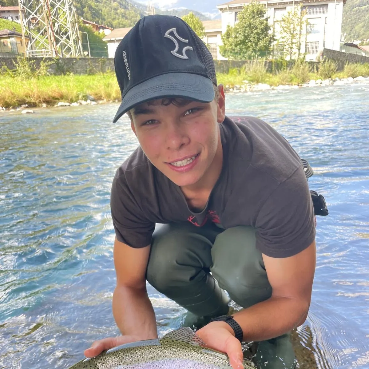 Cutbow caught on Fishbrain