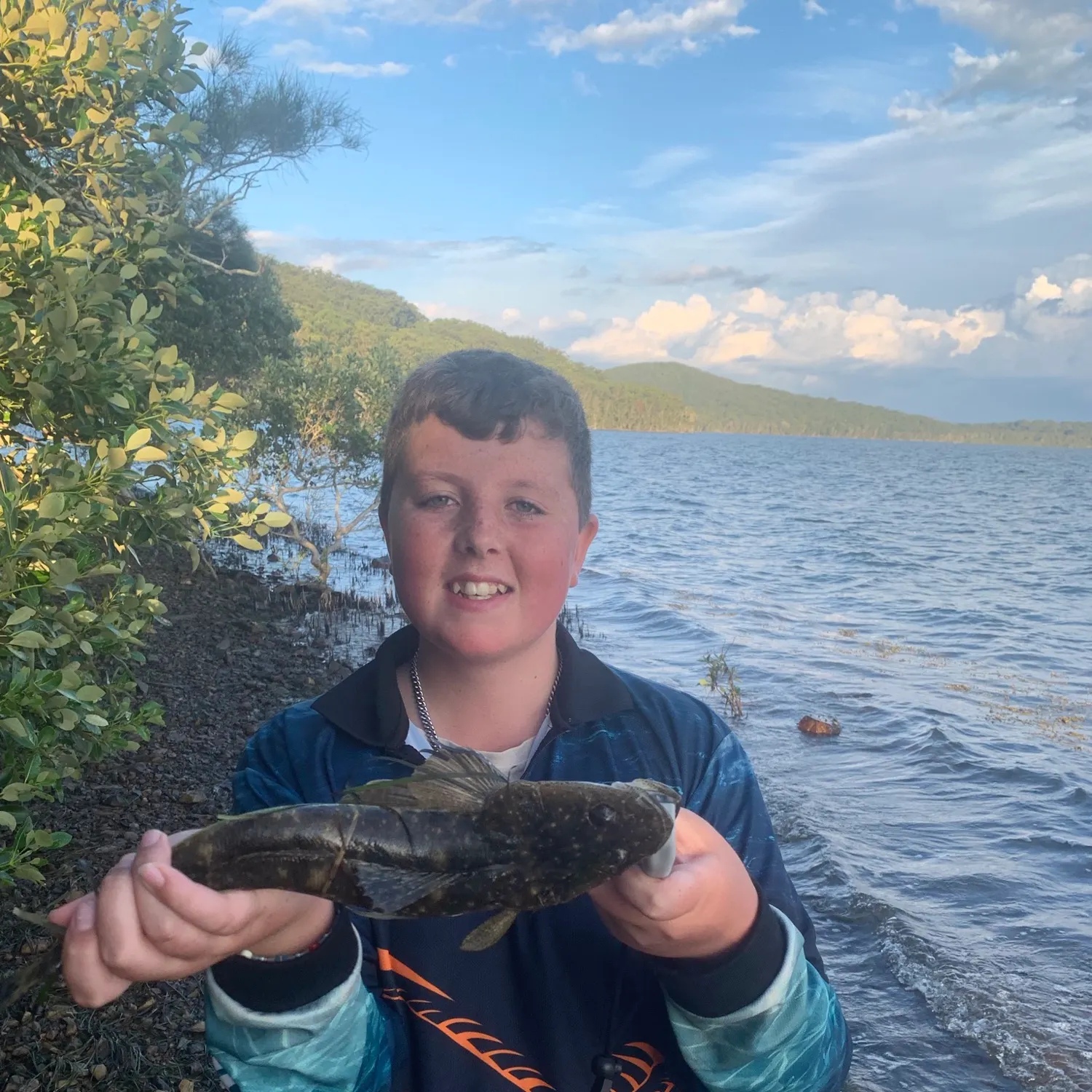 The most popular recent Fringe-eyed flathead catch on Fishbrain