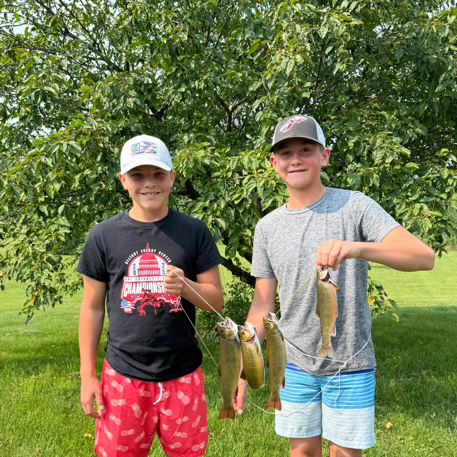 recently logged catches