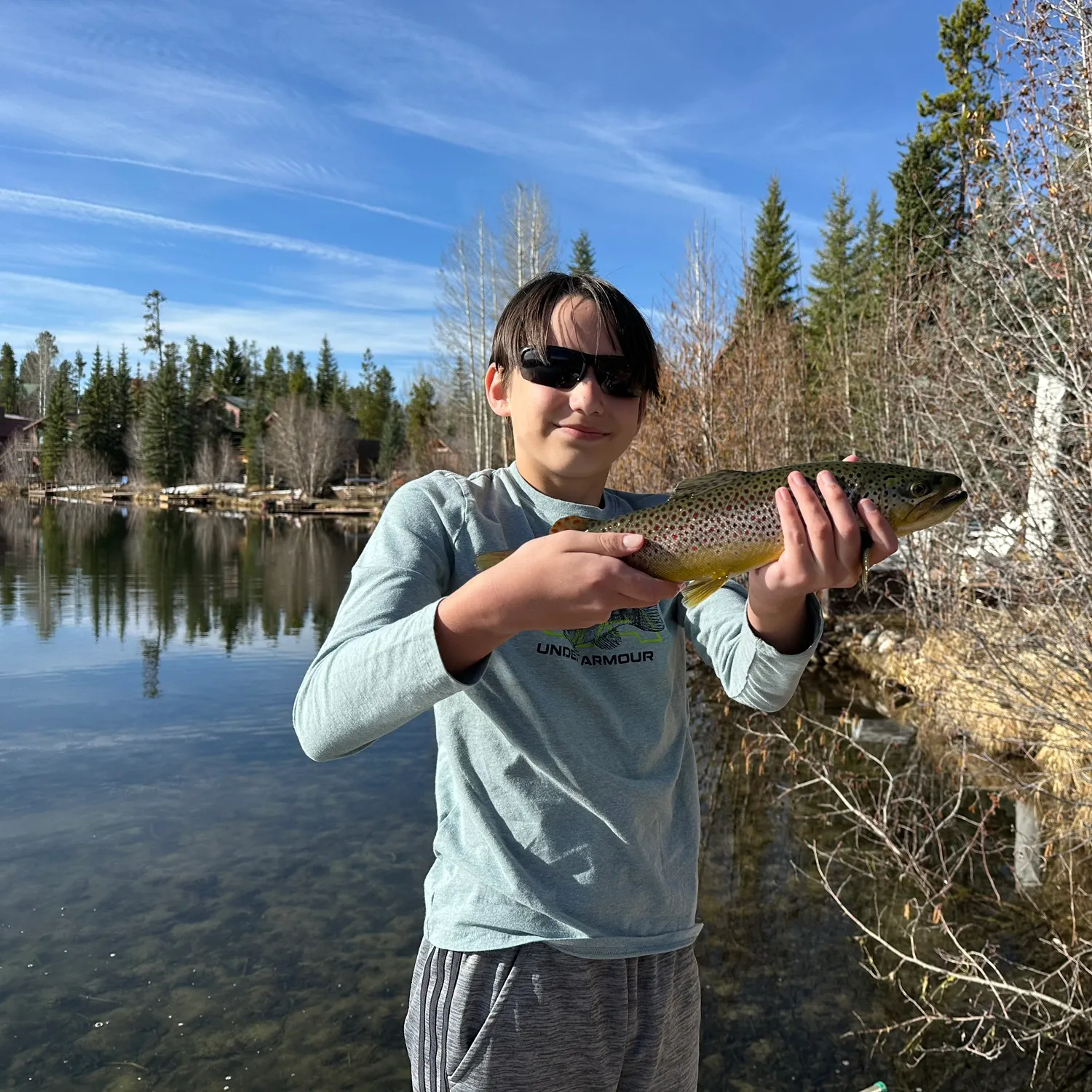 The most recent Brown trout catches on Fishbrain