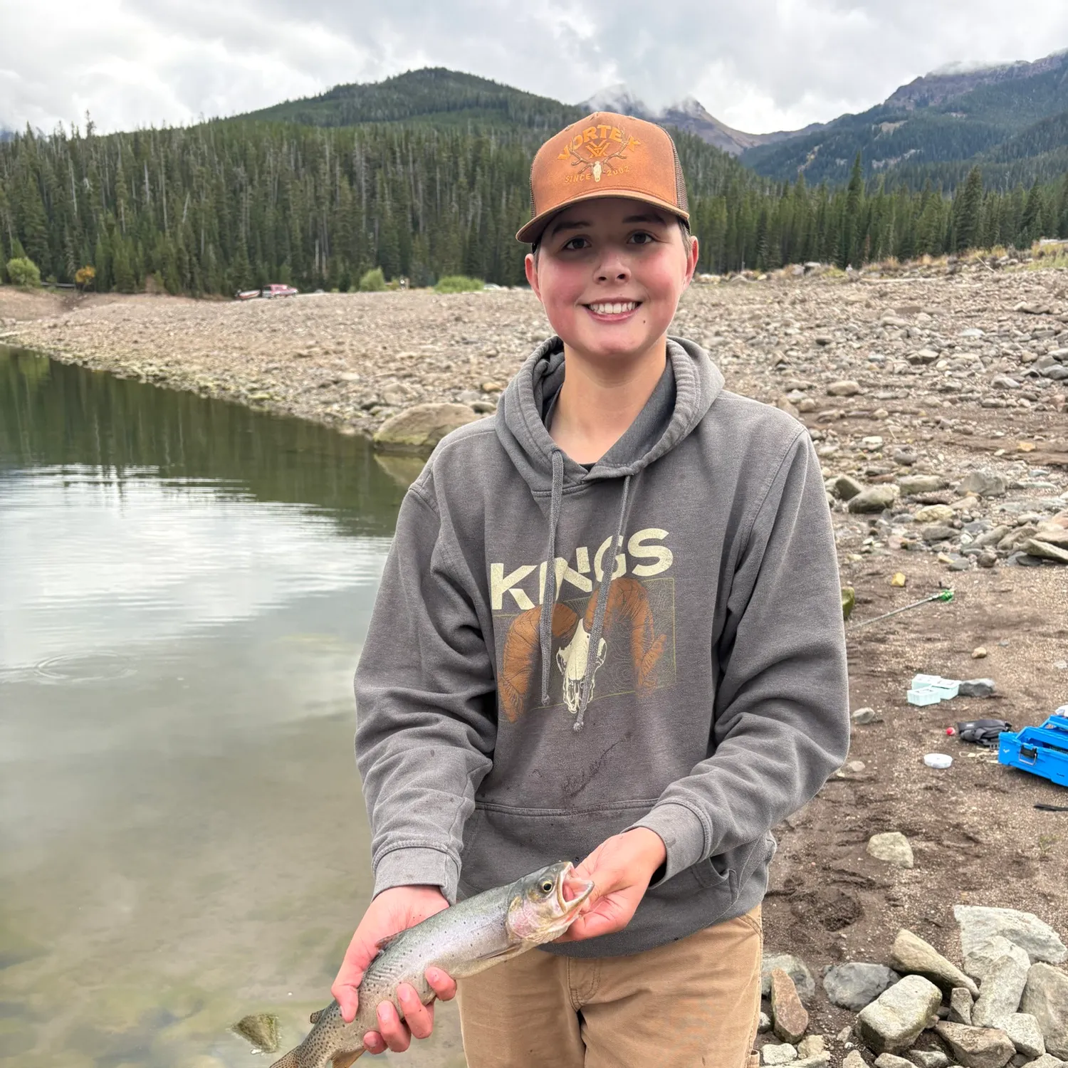 Cutthroat trout caught on Fishbrain