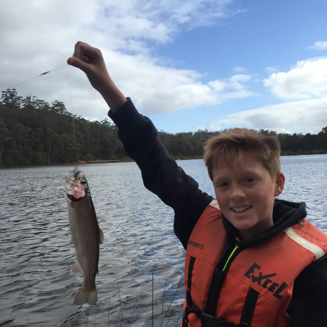 Rainbow trout caught on Fishbrain