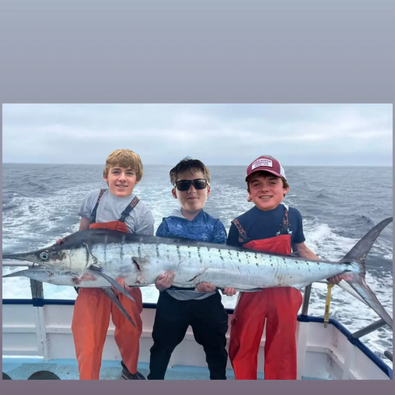 recently logged catches