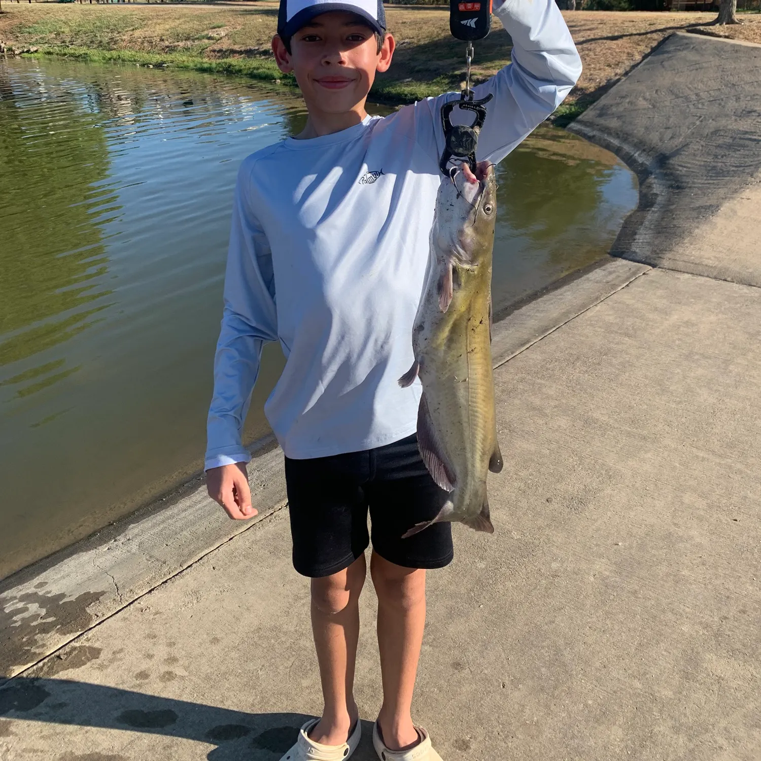 Channel catfish caught on Fishbrain