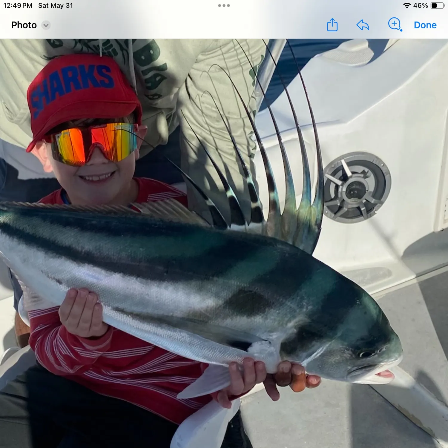 The most popular recent Roosterfish catch on Fishbrain