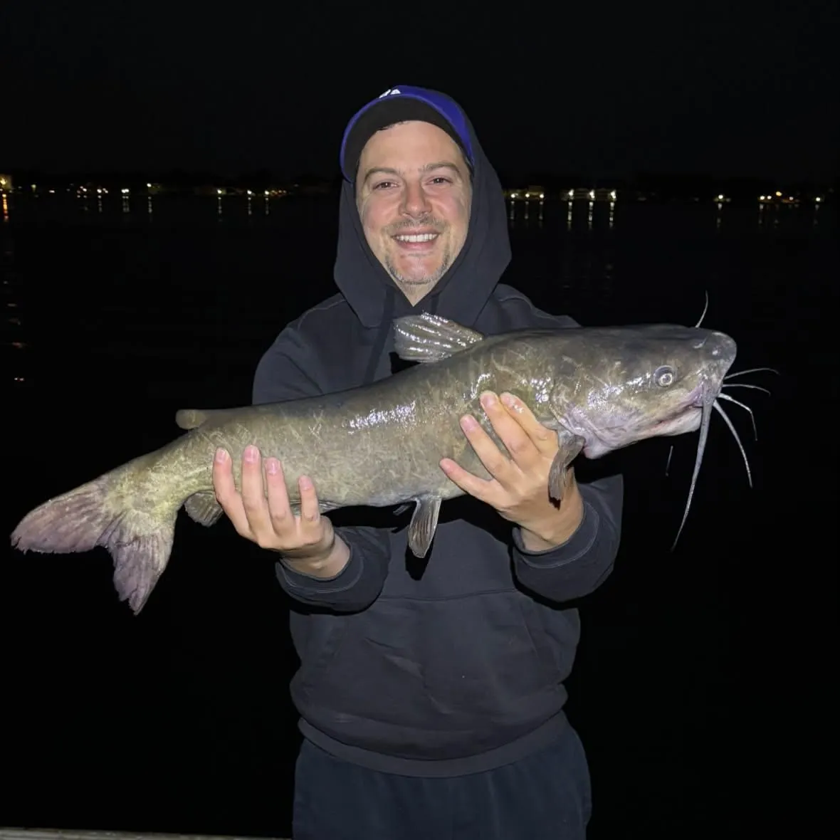 Channel catfish caught on Fishbrain