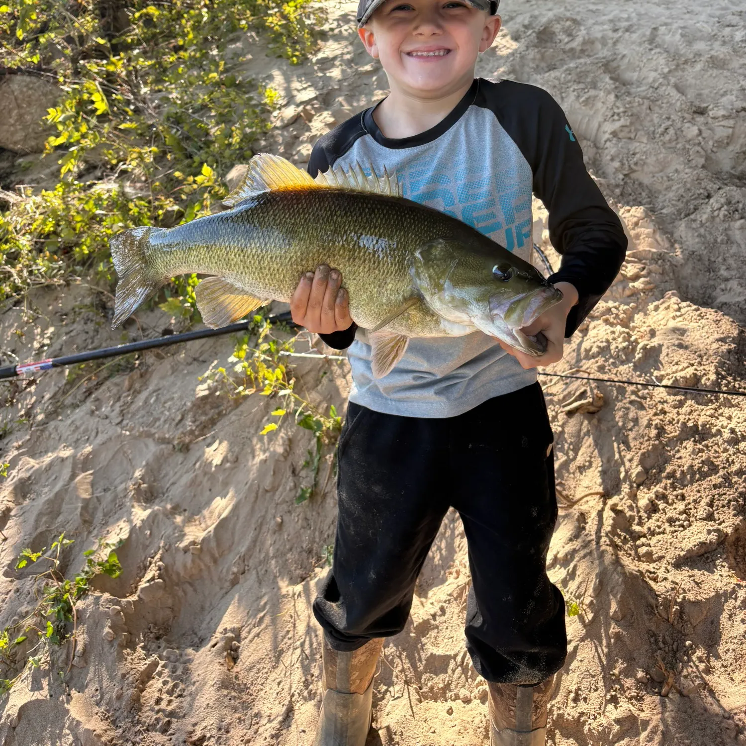 Smallmouth bass caught on Fishbrain