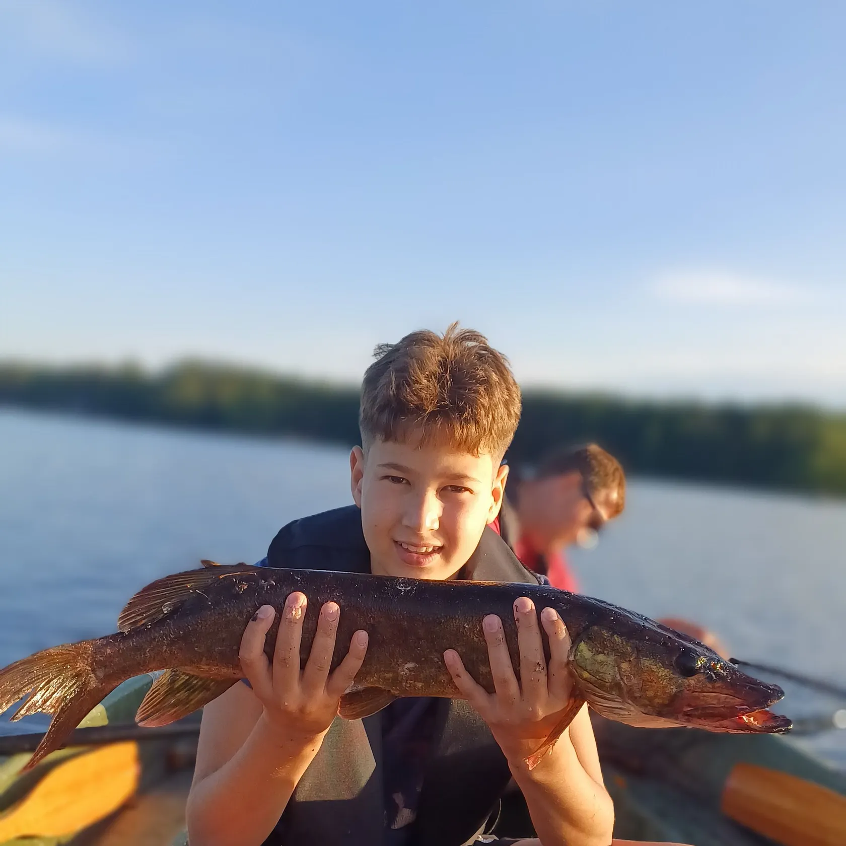 Northern pike caught on Fishbrain