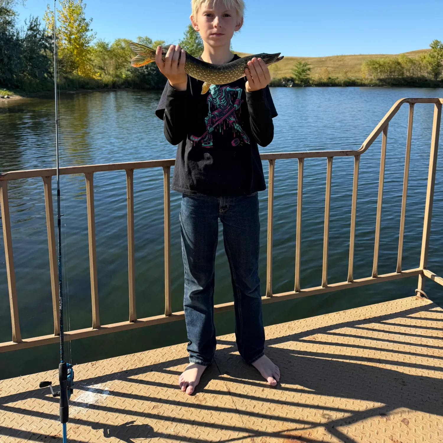 Northern pike caught on Fishbrain